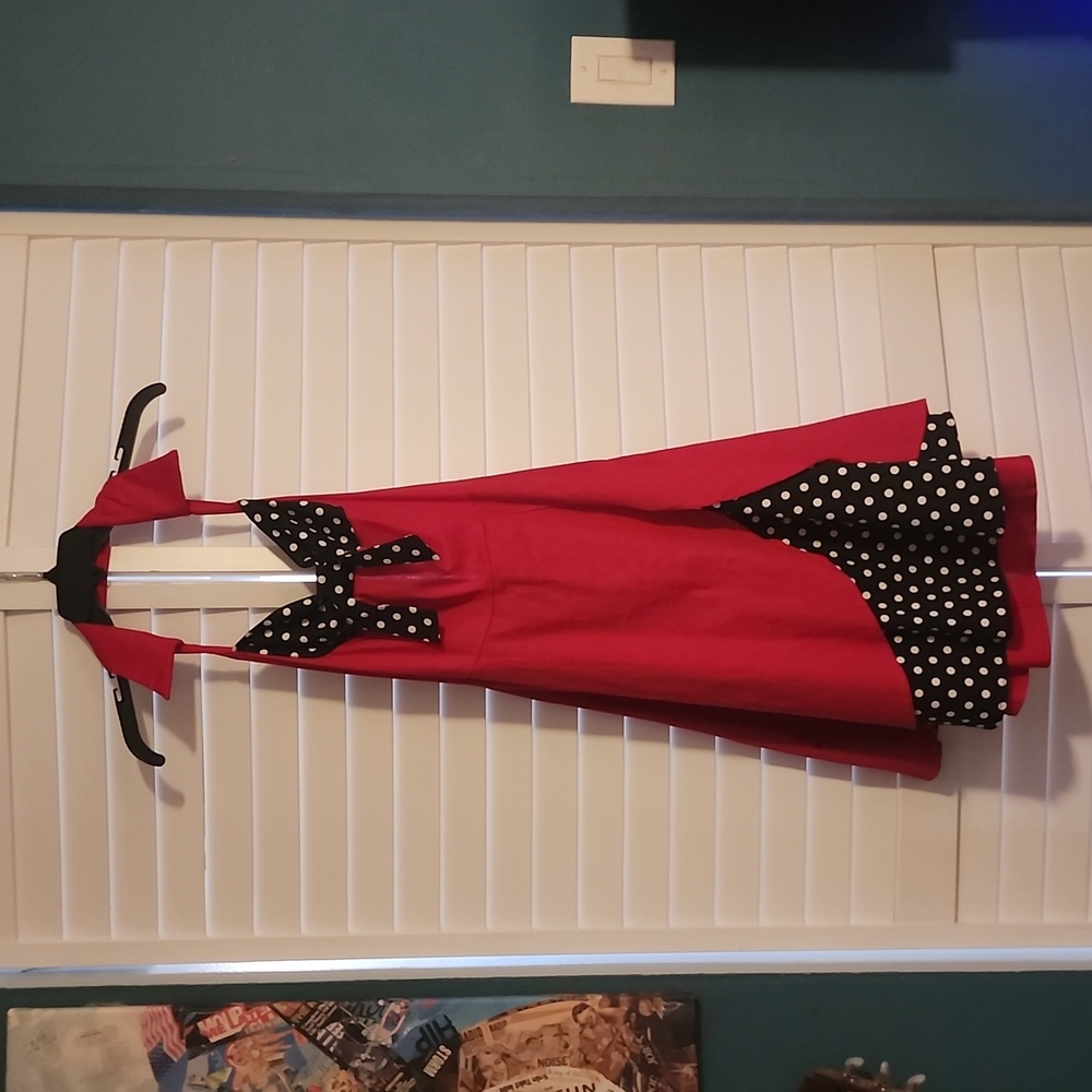 NWT IBTOM CASTLE Polka Dot Swing Dress